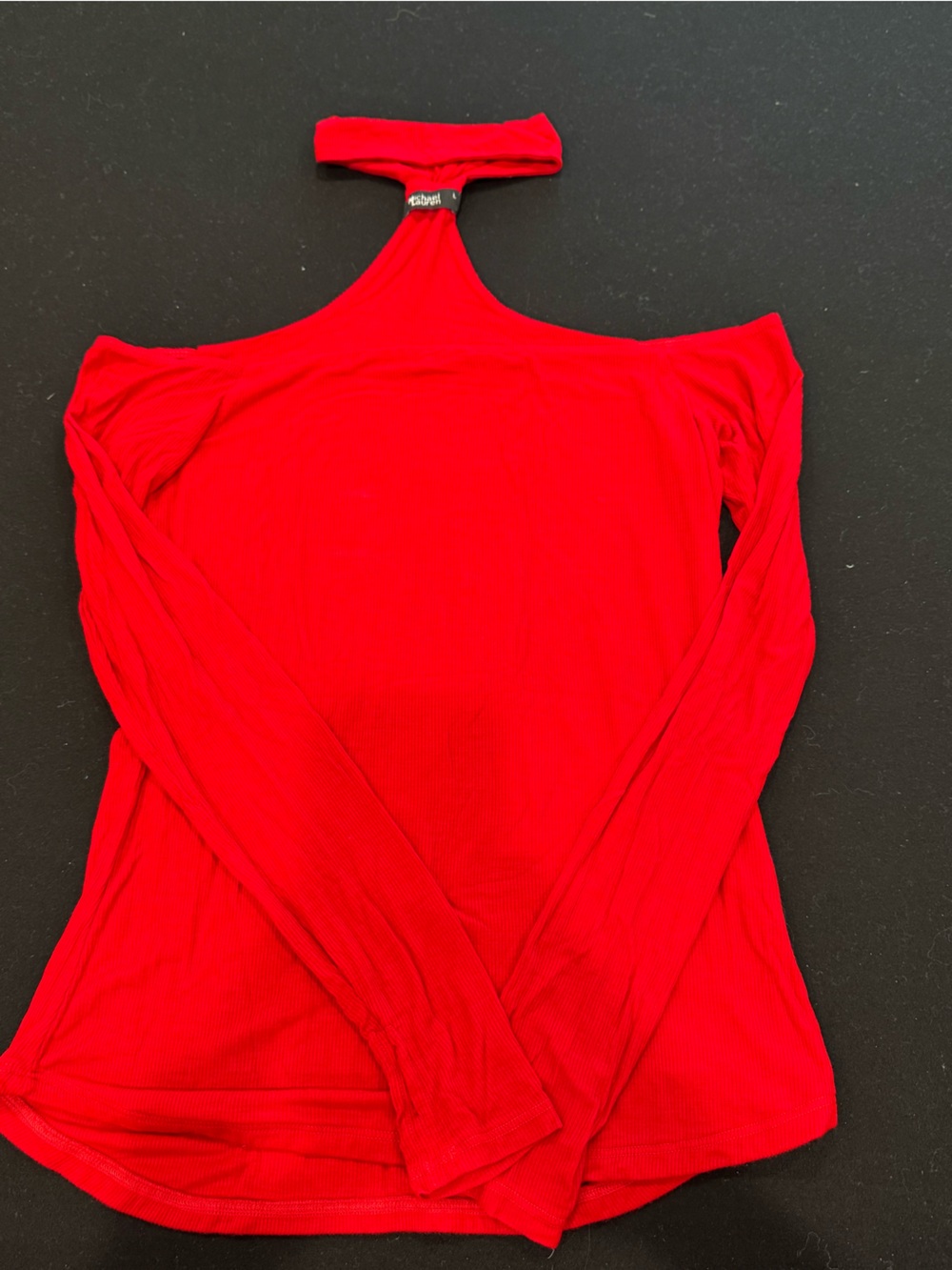 Michael Lauren Bright Red Kids One-Piece with Halter Neck